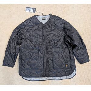 NWT Refrigiwear Michelle Jacket Women Large Black Primaloft Insulation Rise Work